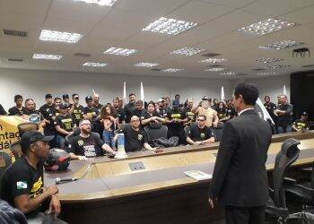 Agentes penitenciários realizam protesto exigindo plano de Cargos, Carreiras e Salários