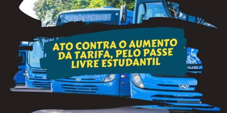 Diretório Estudantil da Unila convoca ato contra reajuste do transporte coletivo em Foz