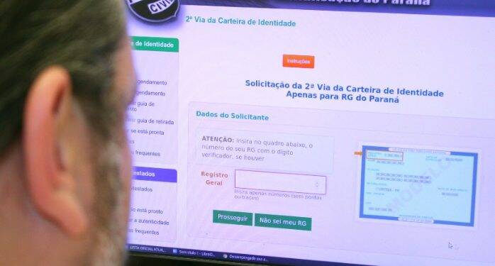 PCPR supera emissões de segunda via rápida de RG em 2018