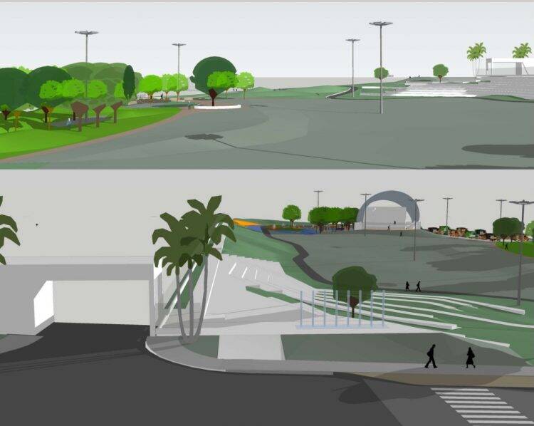 Gramadão será transformado em grande parque de lazer e atrativo turístico