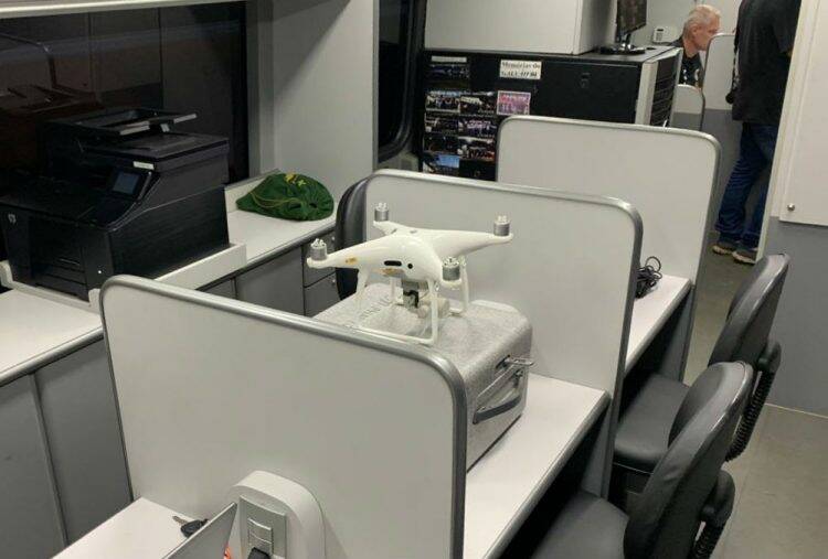 Operação Muralha conta com Delegacia Móvel da Polícia Civil e drone para ações