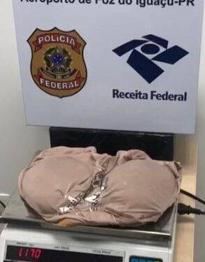 Paraguaio escondia mais de um quilo de cocaína em glúteos falsos