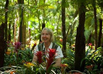 Fundadora do Parque das Aves é homenageada como Membro da Força Aérea