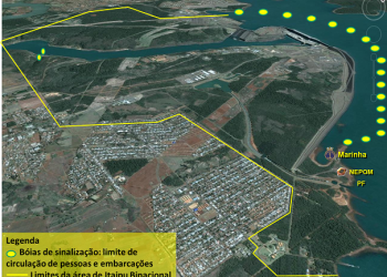 Itaipu instala equipamentos que identificam atividades ilegais de barco no Lago