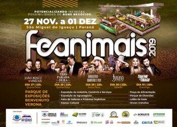 FEANIMAIS 2019 será na próxima semana, em São Miguel do Iguaçu
