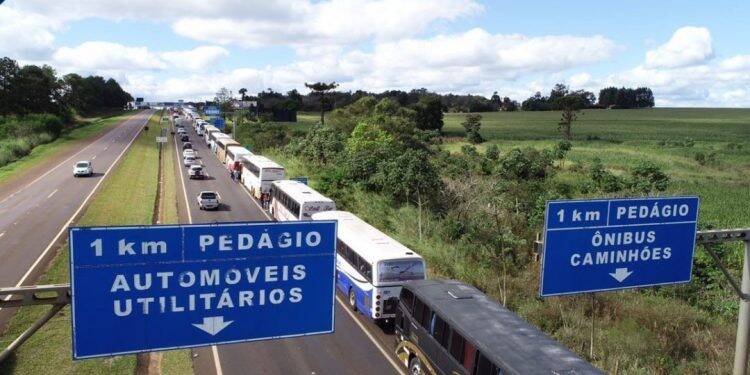 Dois ônibus são retidos e encaminhados para Alfândega da Receita Federal de Foz