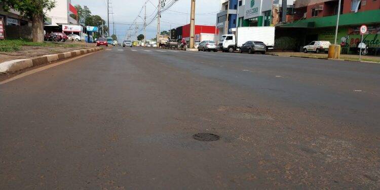 Tribunal de Contas do Estado faz auditoria de pavimentação na Av. Felipe Wandscheer