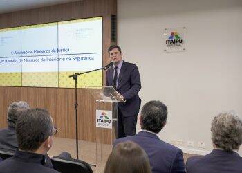 Em Itaipu, ministro Sérgio Moro apresenta projeto de integração de forças policiais da fronteira