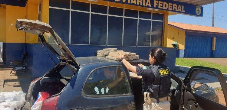 PRF descobre maconha escondida em tanque de combustível no Paraná