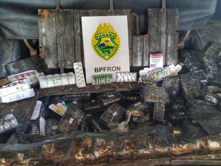 BPFron apreende abortivos, anabolizantes e estimulantes sexuais na Ponte da Amizade