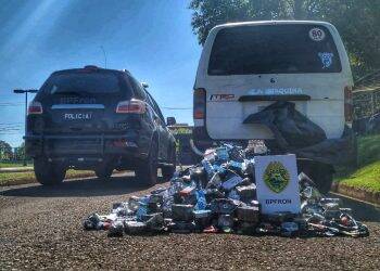 BPFron apreende abortivos, anabolizantes e estimulantes sexuais na Ponte da Amizade