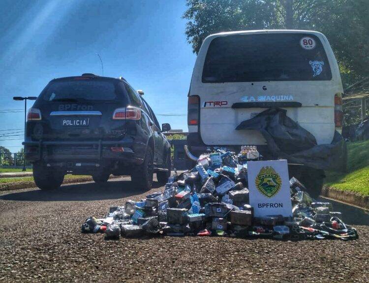 BPFron apreende abortivos, anabolizantes e estimulantes sexuais na Ponte da Amizade