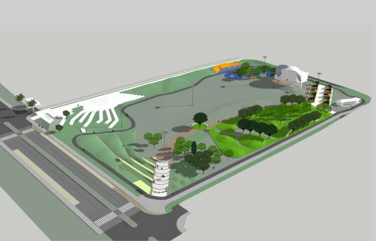 Gramadão será transformado em grande parque de lazer e atrativo turístico