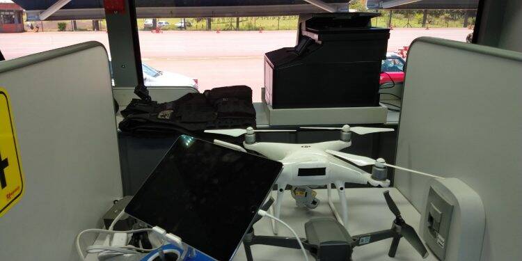 Operação Muralha conta com Delegacia Móvel da Polícia Civil e drone para ações