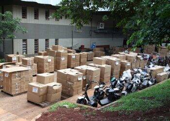 Leilão de mercadorias da Receita Federal arrecada mais de R$ 3,8 milhões