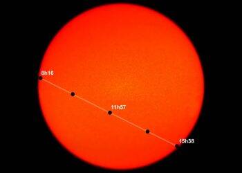 Trânsito de mercúrio poderá ser observado no campus da Unioeste Foz