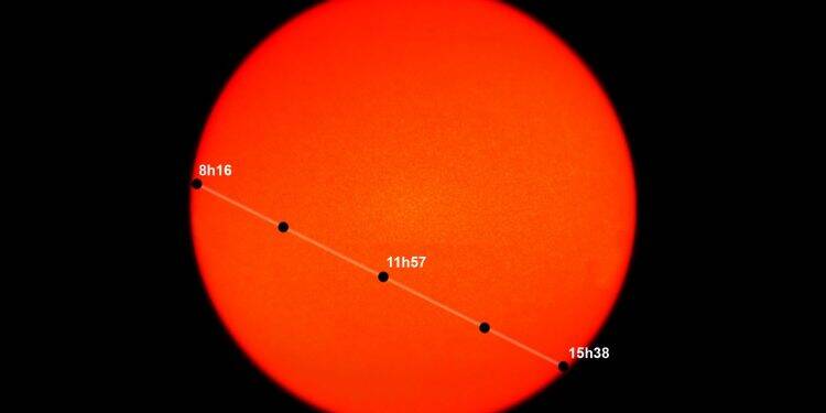 Trânsito de mercúrio poderá ser observado no campus da Unioeste Foz