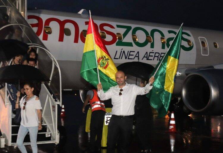 Foz recebe primeiro voo direto de Santa Cruz de la Sierra, pela Amaszonas