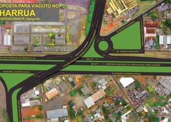 Geógrafo propõe construção de um viaduto no cruzamento do Charrua