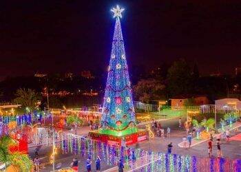 Cidade do Leste se “veste” para o Natal ressaltando a cultura paraguaia