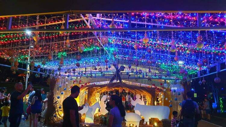 Cidade do Leste se “veste” para o Natal ressaltando a cultura paraguaia