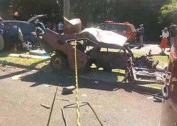 Casal morre em acidente na Avenida Paraná