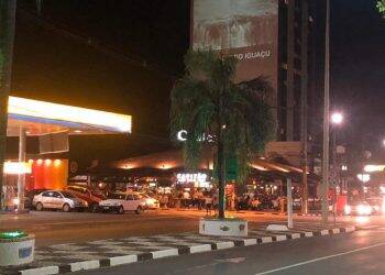 Projeção gigante de Natal será atração no centro de Foz