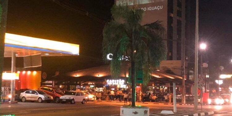 Projeção gigante de Natal será atração no centro de Foz