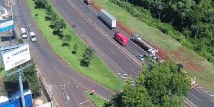 Três acessos à BR-277 serão fechados em Foz do Iguaçu