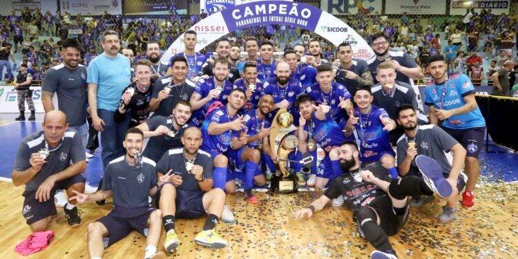 Foz Cataratas Futsal é bicampeão paranaense