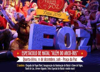 Natal de Foz começa hoje na Praça da Paz