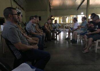 Autoridades e moradores do Campos do Iguaçu se reúnem para criar Conselho de Segurança