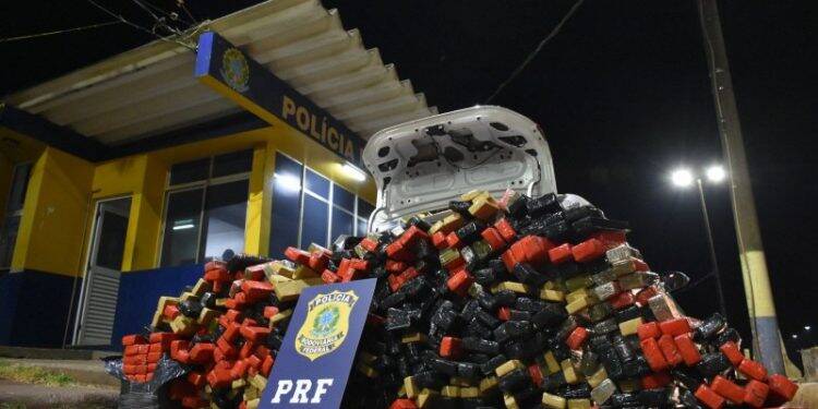 PRF apreende 63 toneladas de drogas no Paraná em 2019 e bate recorde histórico