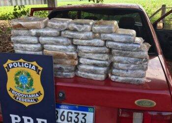 PRF apreende 30 quilos de crack em Santa Terezinha de Itaipu