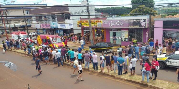 Assaltantes mortos pela polícia em toledo estavam com revólver 38 e simulacro