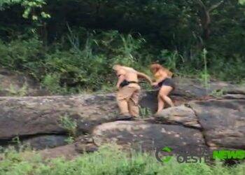 Jovem pula de barranco por ciúmes de sua irmã gêmea em Foz do Iguaçu