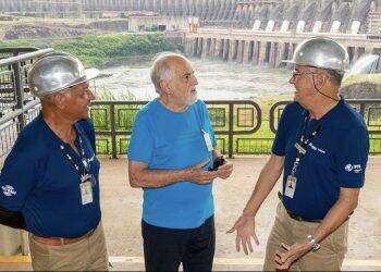 Ary Fontoura visita Itaipu e diz:  “Essa visita despertou em mim um espírito de brasilidade intenso”