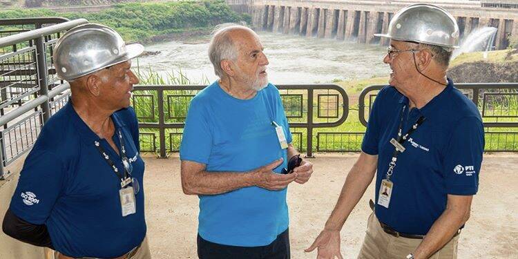 Ary Fontoura visita Itaipu e diz:  “Essa visita despertou em mim um espírito de brasilidade intenso”