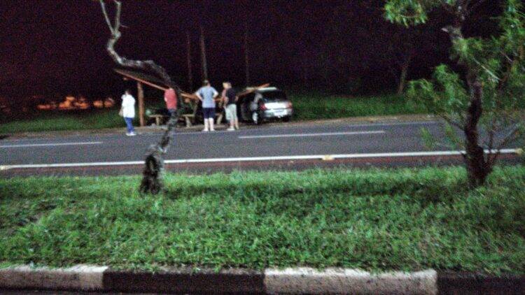 Ponto destruído desde o dia 21 de dezembro ainda não foi consertado