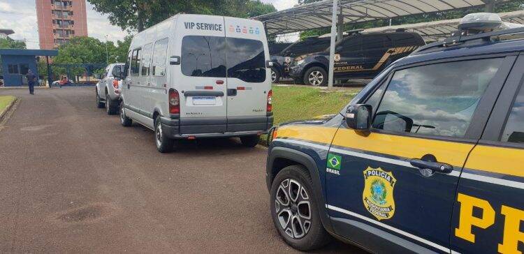 PRF apreende mais de mil celulares na região de fronteira