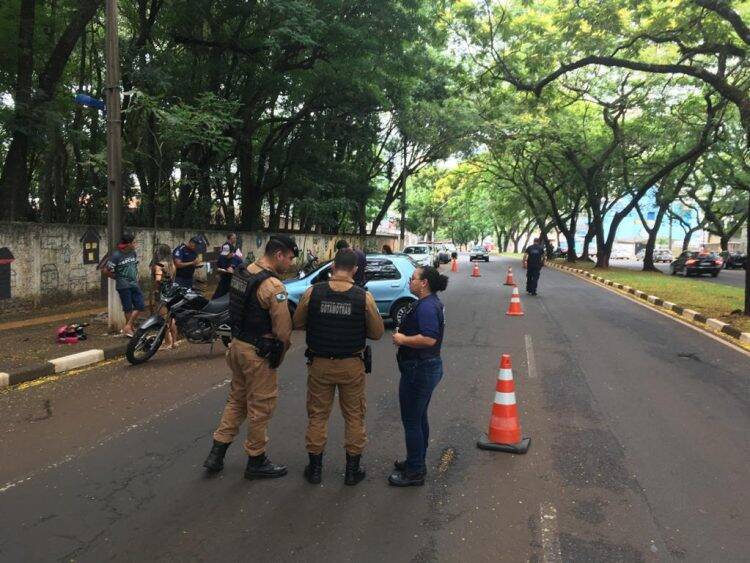 Blitze da Guarda Municipal, Foztrans e Polícia Militar apreende mais de 40 veículos
