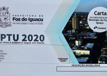 IPTU 2020: Pagamento em parcela única terá desconto de 10% em Foz do Iguaçu