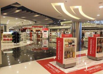 Limite de compras em free shops sobe para US$ 1mil
