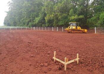 Começa construção de trincheira em Santa Terezinha de Itaipu