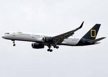 Boeing da NatGeo Expeditions chega a Foz do Iguaçu nesta terça-feira