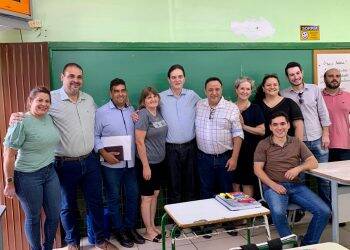 Hussein Bakri e presidente da Fundepar anunciam R$ 2 milhões para a educação de Foz do Iguaçu
