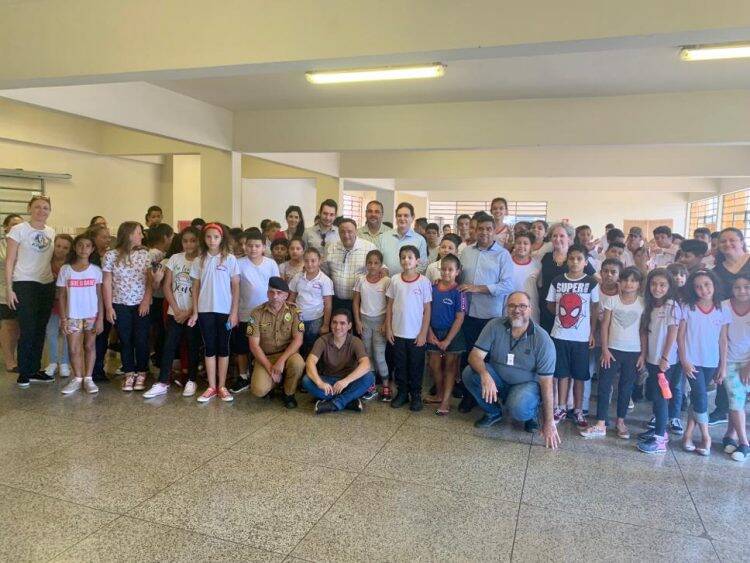 Hussein Bakri e presidente da Fundepar anunciam R$ 2 milhões para a educação de Foz do Iguaçu