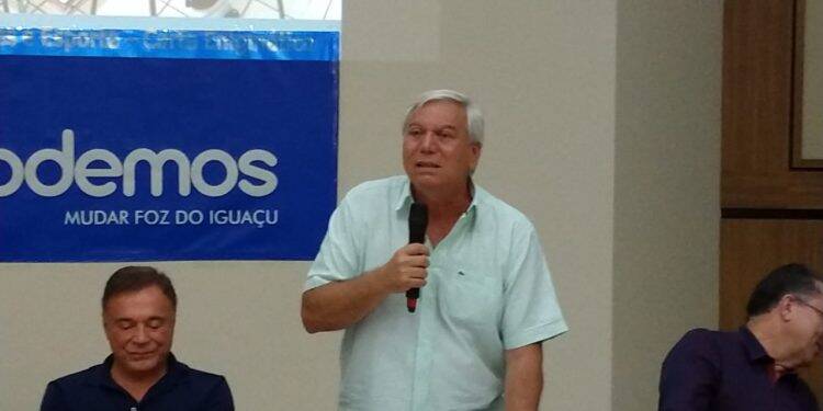 Ex-prefeito Paulo Mac Donald Ghisi é filiado ao Podemos