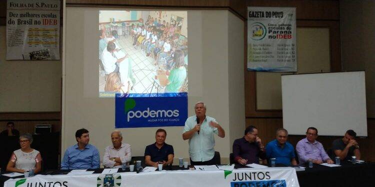 Ex-prefeito Paulo Mac Donald Ghisi é filiado ao Podemos