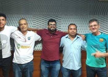 Costa Oeste Esportes recebeu o narrador poeta do rádio Doniseti Melo